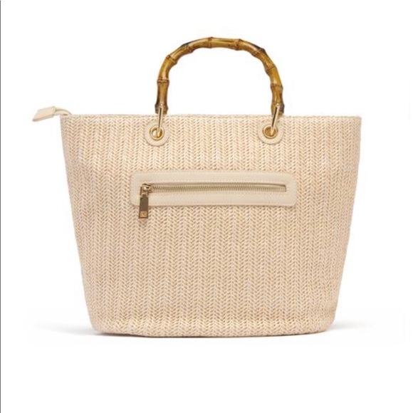 Miss Lola Handbags - 🍒 Mykonos Straw Bag